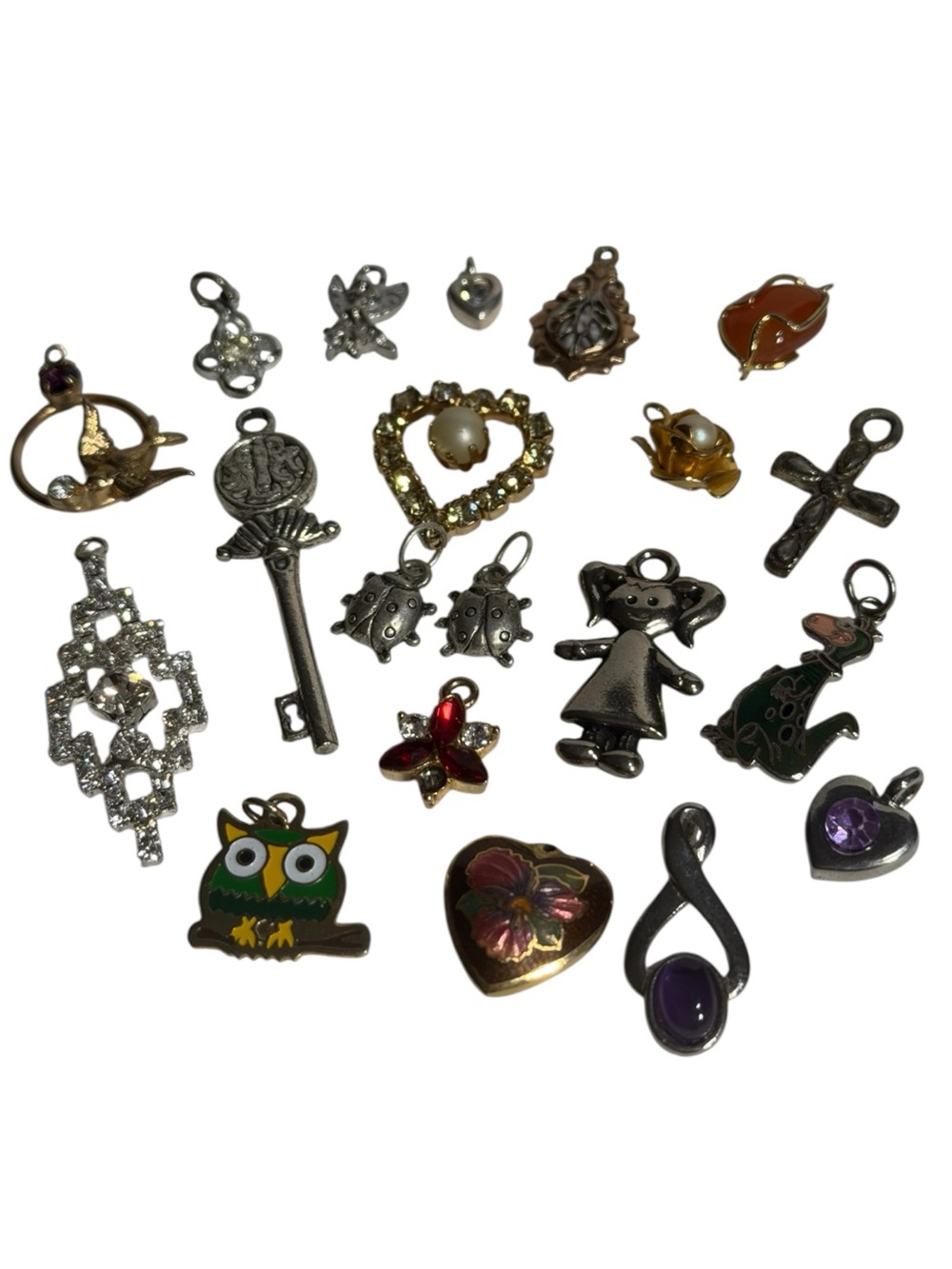 Charms & Pendants for Necklace Earrings Bracelet Jewelry Supplies Dainty 20 Pcs